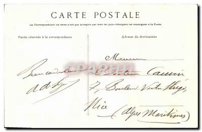 Saint-Pol-de-Léon — O Sintral em Dia Claro — Coleção Villard, Quimper — Verso