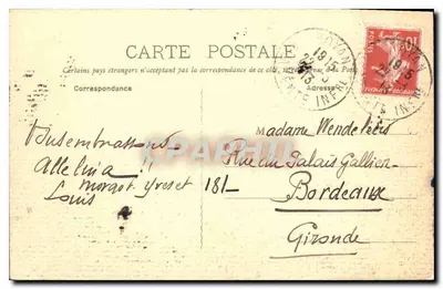 PONTAILLAC — A Ponte e os Chalets — editor não identificado — Verso