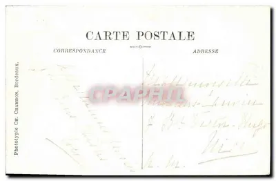 Arcachon — Perspektywa nowego bulwaru — C.B. — Rewers