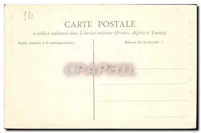Montpellier - Beeld van Planchon - Kleine Tuin — Specimina editie (Parijs-Montpellier) — Achterkant
