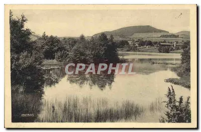 Lago de Aydat — vista panorâmica — Patras, Paris