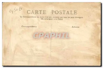 Coluna de Questembert — Próximo de Vannes, Bretanha — editor não identificado, n° de série não visível — Verso