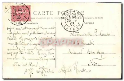 Orléans — Souvenir d'Orléans — B.F. éditeur — Verso