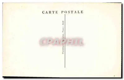 Tarbes — Fontanna "Powódź" — Plac Verdun i Maubourquet — Ilustrowane Wysokie Pireneje — Rewers