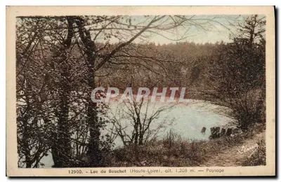 Lago do Bouchet (Haute-Loire), alt. 1.208 m. — Paisagem — Séneur