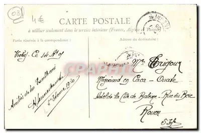 Vichy — Monument à la République — editor não identificado — Verso