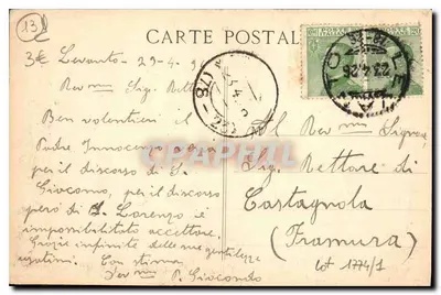 MARSEILLE - Plac Bursztynowy — wydawca nieodczytelny — Rewers