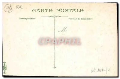 Marsella — La Puerta de Aix — editor L.V. Aix, n° 2534 — Reverso
