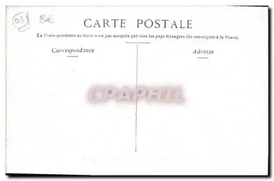 Vichy — Plac Victor-Hugo i ulica Nîmes — Staerk & Cie, Paryż — Rewers