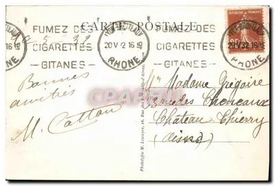 Lyon Artystyczne — Most Tilisitt i Katedra św. Jana — Fototypia M. Leauy, Lyon, n° M. 227 — Rewers