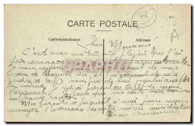 St-ÉTIENNE — Vista Geral da Parte Central — C. L. — Verso