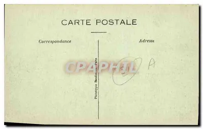 Gedenkstein der Schlacht von Marchais-Montmirail — 11. Februar 1814 — Phototype Baudimière, Paris — Rückseite