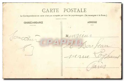 Amiens — Ogólny widok — L. Caron, fot.-wyd., Amiens, n° 376 — Rewers