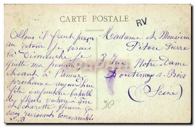 Nice — O Paillon e o Velho Ponte — Graphil, n° 429 — Verso
