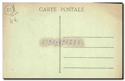 Boussac (Creuse) - Zamek — A. De Nuland, Wydawca, Oudref — Rewers