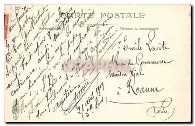 Vichy. Most nad Allierem — wydawca Vichy, nr 66 — Rewers