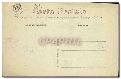 Bonnétale — Jezioro i Zamek Bonnétale — Wydawnictwo J. Bourreret - La Baie Châteaudun — Rewers