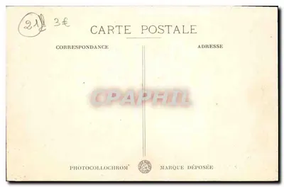 Dijon — Plac Darcy — Urządzone w 1879 roku przez Viennoisa, architekta Departamentu — Rewers