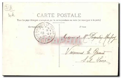 Dijon - Zegar Jacquemart — Bauer, Marchet & Cie, Dijon, n°114 — Rewers