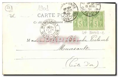 Fontaine de Jouvence — Environs de Dijon — L. V., édit. 47 — Rewers