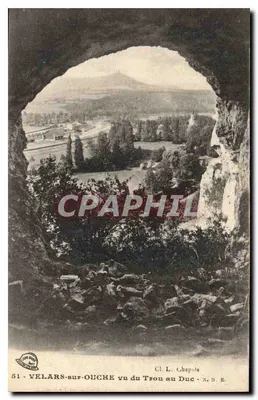 VELARS-sur-OUCHE visto do Tson au Duc — CI. L. Chaputs, N. D. E. — n° 51