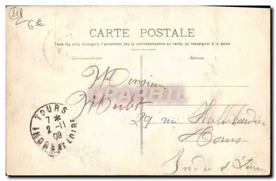 Dijon — Jardim da Praça Darcy — Anbert, editora 10, rua Liberté, Dijon — Verso
