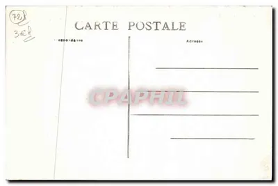 Zamek BONNÉTABLE — Front główna — Foto L. Vivien, Bonnétable — Rewers