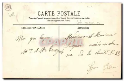 Dijon — Pałac Duków Burgundii — LL — Rewers