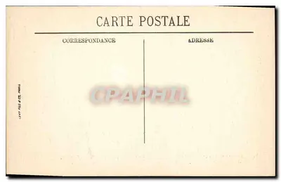 Amboise — Castelo de Clos-Lucé — editor Levy Fils & Cie, Paris, n° 16 — Verso