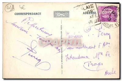 Calais - Le Bassin du Paradis — LL. — Rewers