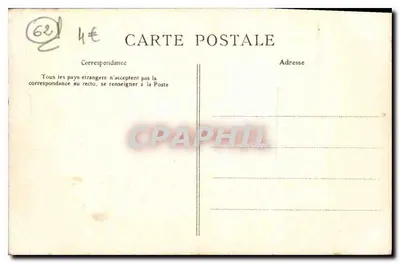 Arredores de BOULOGNE-SUR-MER — Hardelot — Os fosse — A. C. — 185ha — Verso