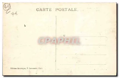 Torre de Bonvouloir — Juvigny-sous-Andaine (Orne) — Edición Artística, P. Levassene, Elers — Reverso