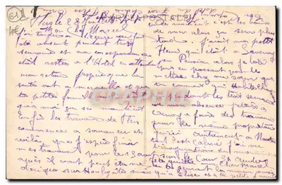 Flers — Zamek (XV i XVI wiek) — D. Letasseux, fotograf — Rewers