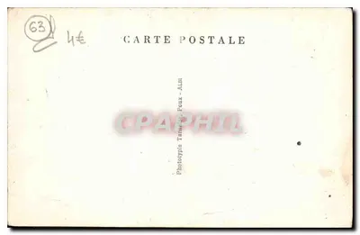 Ilustrowany Puy-de-Dôme — Saillant — Matka Boża — Rewers