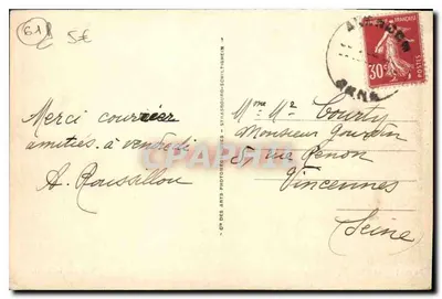 Alençon — Uitzicht op de Sarthe — ND.77 — Achterkant