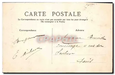Toulouse — General View of the Garonne — unidentified publisher, series number 62 — Back