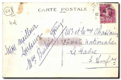 Flers — Il Castello (XVe e XVIe secoli) — P. Lecamour — Verso