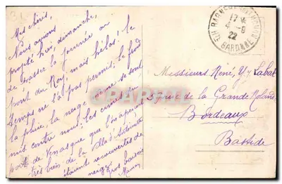 Walia Aran — Most Króla — Widok w kierunku Francji, w tle, stary kasyno — Rewers