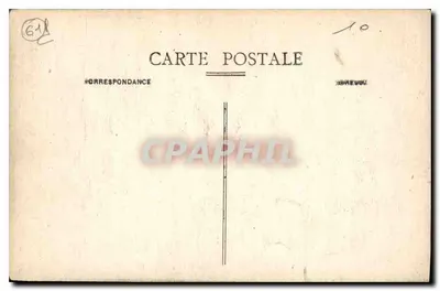 Zamek w CARROUGES (Orne), wieki XV, XVII — Szczelina ogrodu — Rewers