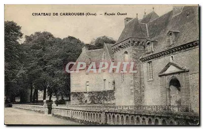 Castelo de Carrouges (Orne) — Fachada Oeste