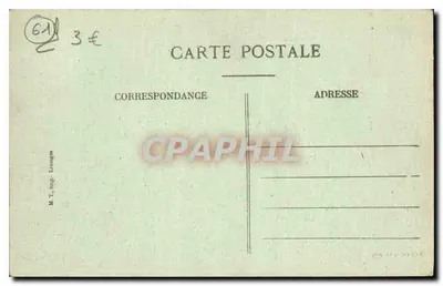 Castelo de Vimer — perto de Vimouliers — M. T. imp. Limages — Verso