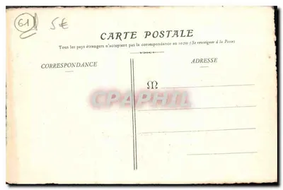 Argentan (Orne) — Vista geral feita em 1778 — Coleção E. Pasquis, fotógrafos, Laigle — N° 608 — Verso