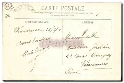 Wimereux — Partida para a pesca — L.L. (editor) — Verso