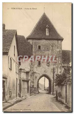 Turckheim - Porte du Brand — Ch. Bergeret, édit., Strasbourg