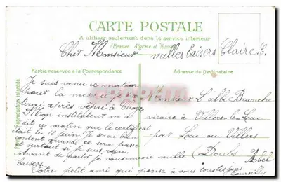 O Jillet de Logement — A. Bugeat — 1904 — Verso