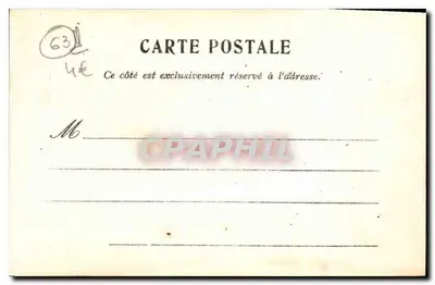 Clermont-Ferrand — Katedra (strona północna) — A.G. fot. — Rewers