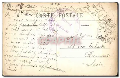 La Ferté-Bernard (Sarthe) — Castillo del Haut-Buisson — F.M. editor — Reverso
