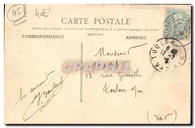 Montargis — Estátua de Mirabeau — Verso
