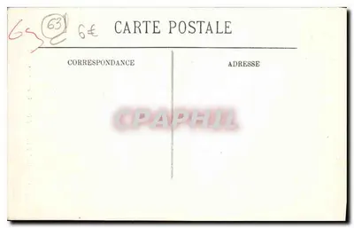 Clermont-Ferrand — Estátua de Vercingétorix — LL, n°153 — Verso
