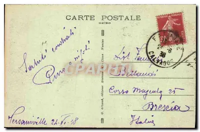 Falaise — El Ayuntamiento — G. Artaud, editor — Reverso
